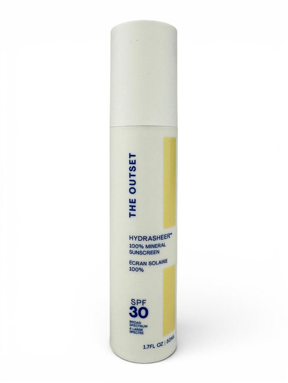 2/$40✨ The Outset HydraSheer SPF 30 Mineral Sunscreen 50ml NIB